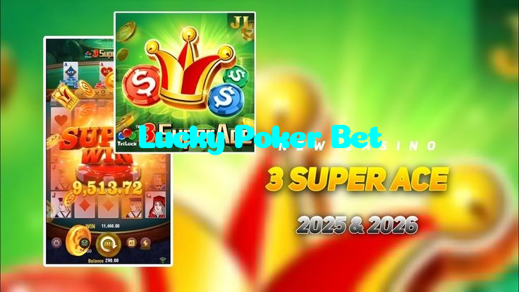 Lucky Poker Bet casino presented on mobile device in Pakistan with slots and live games